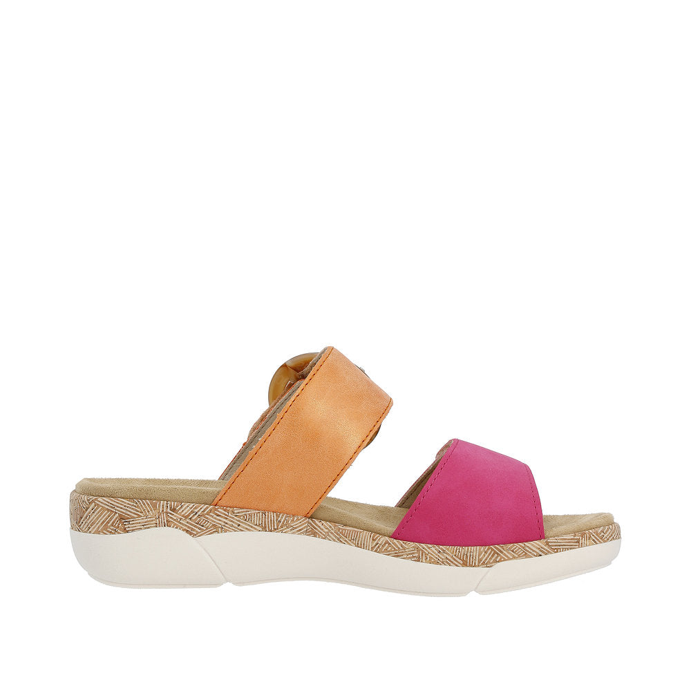 Remonte Women's Style R6858 Casual Mule - Orange MgXjoZWh