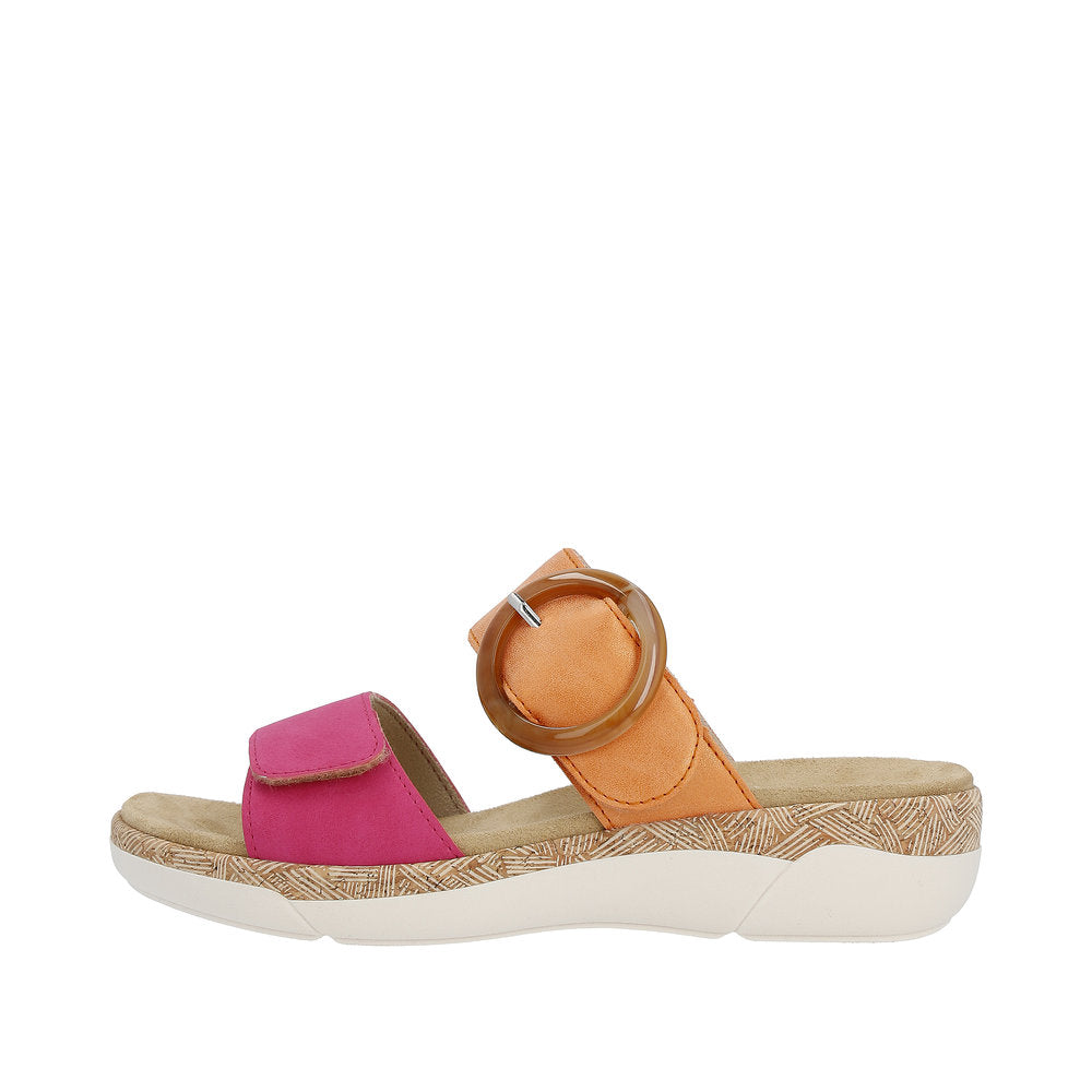 Remonte Women's Style R6858 Casual Mule - Orange MgXjoZWh