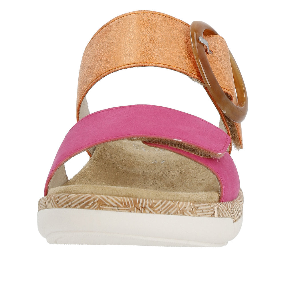 Remonte Women's Style R6858 Casual Mule - Orange MgXjoZWh