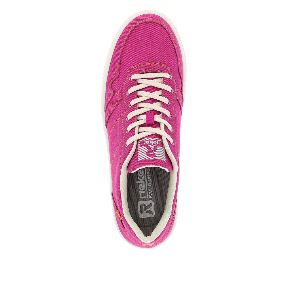 Rieker Evolution Women's Style W0706 Athletic Lace-Up - Pink jY9qdXxW
