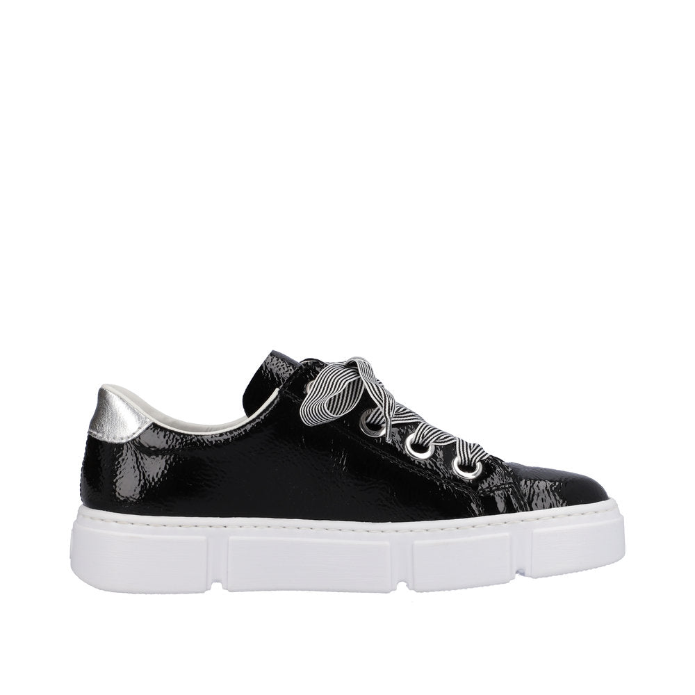 Rieker Women's Style N59A2 Athletic Lace-Up - Black 99w4NfGI