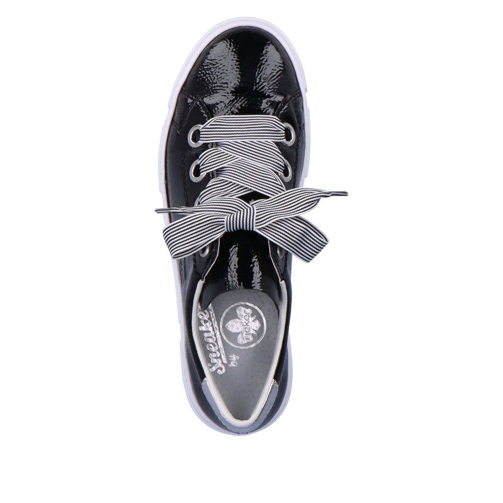 Rieker Women's Style N59A2 Athletic Lace-Up - Black 99w4NfGI