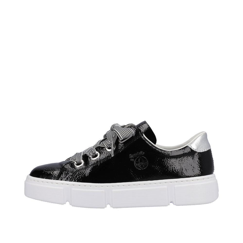 Rieker Women's Style N59A2 Athletic Lace-Up - Black 99w4NfGI