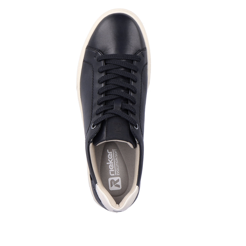 Rieker Evolution Leather Men's U0700 - Blue Jtd0CSTC