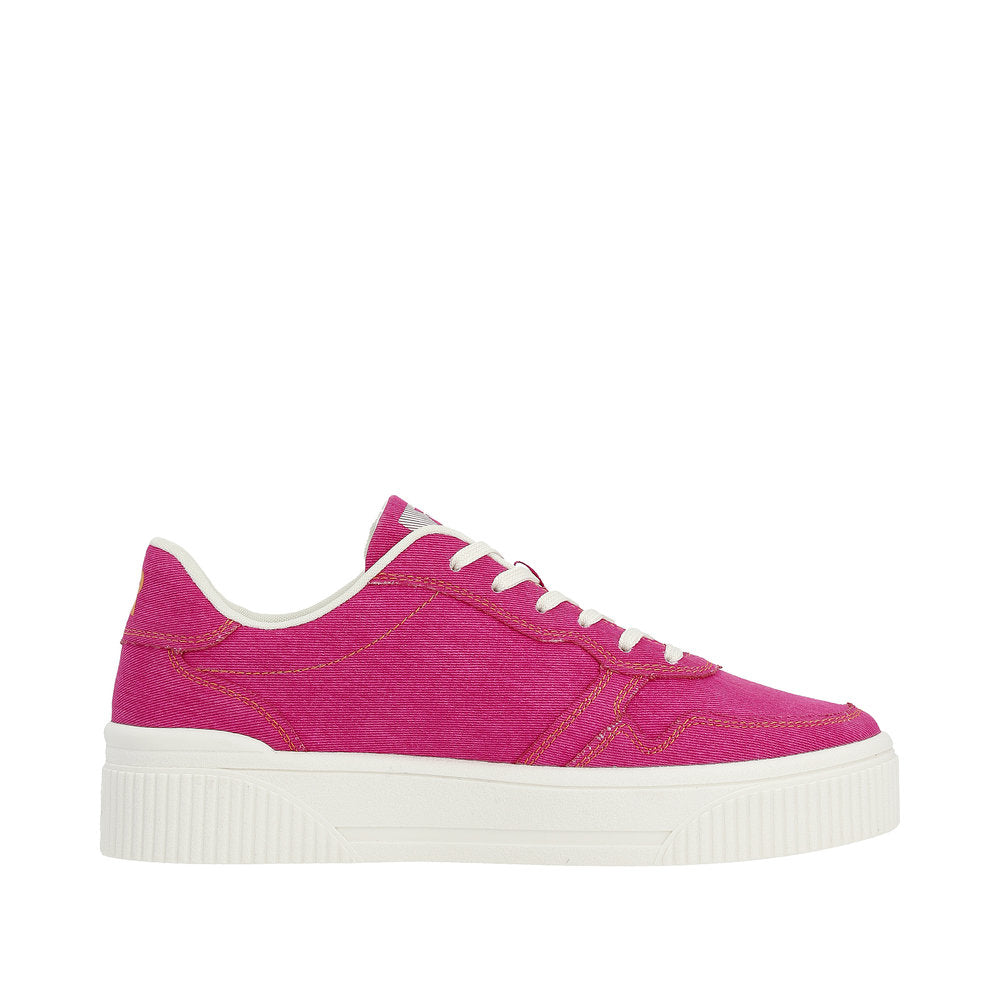 Rieker Evolution Women's Style W0706 Athletic Lace-Up - Pink Lj7PZEKs