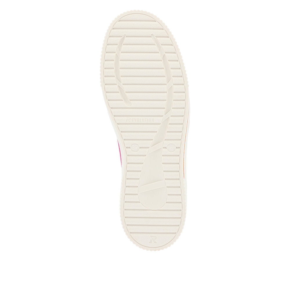 Rieker Evolution Women's Style W0706 Athletic Lace-Up - Pink Lj7PZEKs