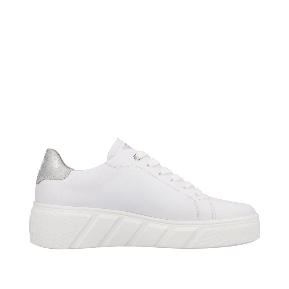 Rieker Evolution Women's Style W0501 Athletic Lace-Up - White PdV0eD1v