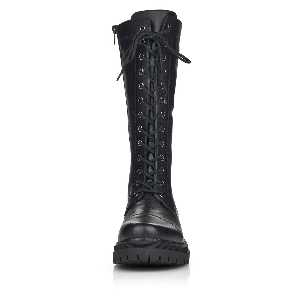 Rieker Leather Women's Mid Height Y3132 Mid-Height Boots - Black brXYKLiZ