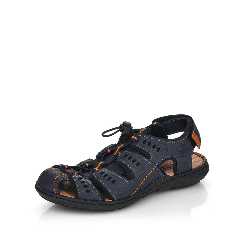 Rieker Men's Style 22021 Athletic Trekking - Blue