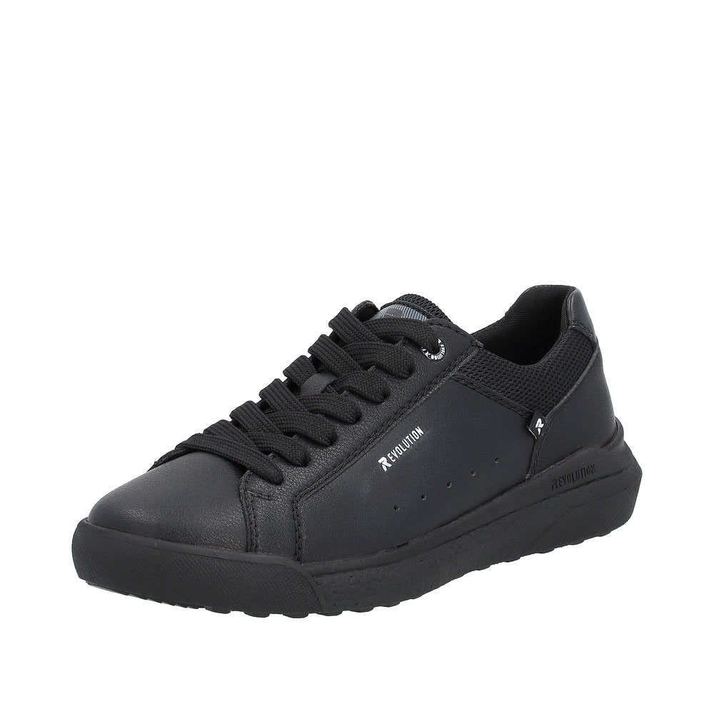Rieker Evolution Women's Style W1100 Athletic Lace-Up - Black