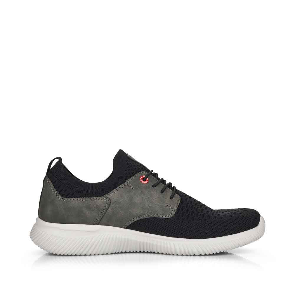 Rieker Evolution Men's Style 07401 Athletic Slip-On - Black Combination Mg158iRh