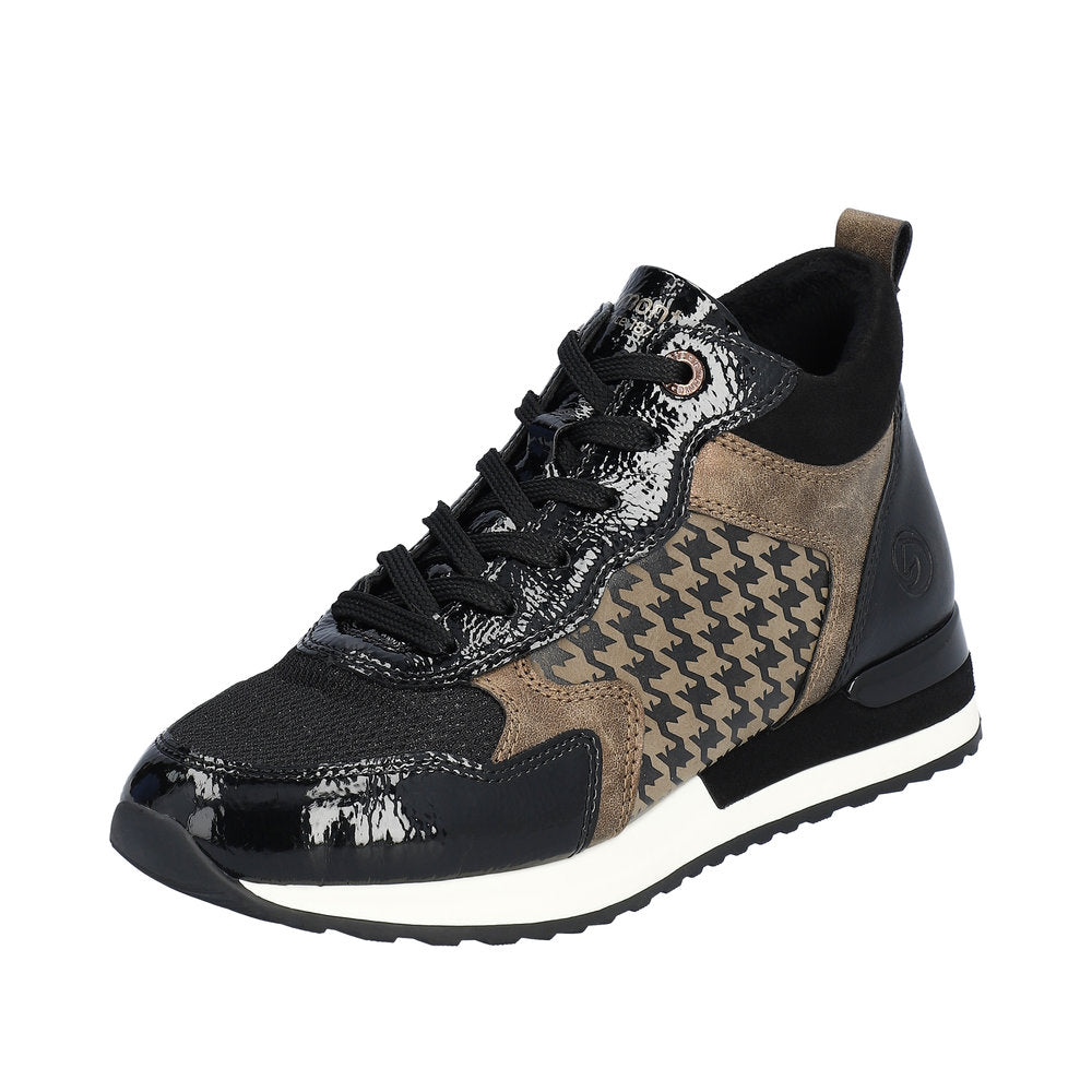 Remonte Synthetic Material Women's R2577 - Black Combination