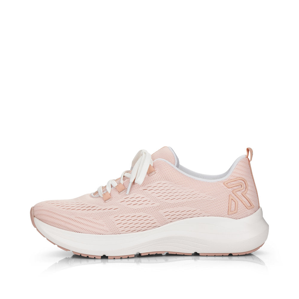 Rieker Evolution Women's Style 42103 Athletic Lace-Up - Pink 1hR1lg9V
