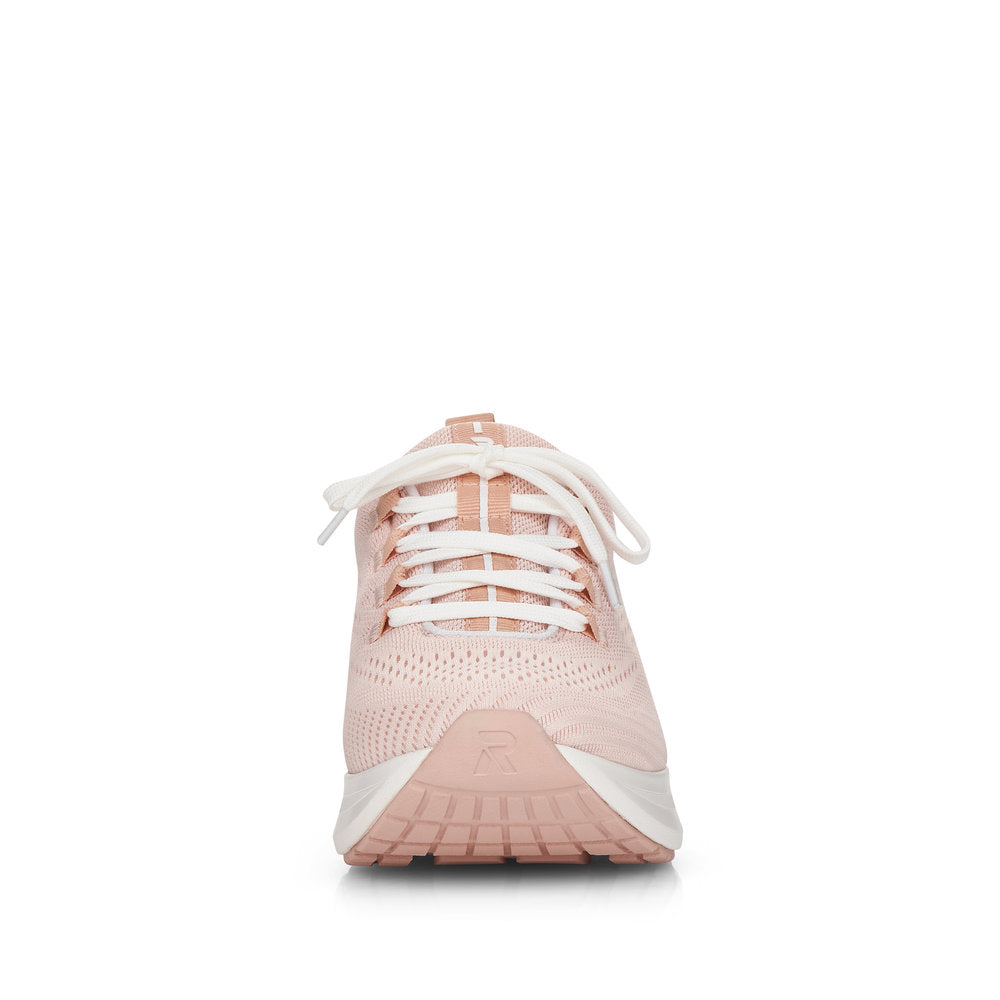 Rieker Evolution Women's Style 42103 Athletic Lace-Up - Pink 1hR1lg9V