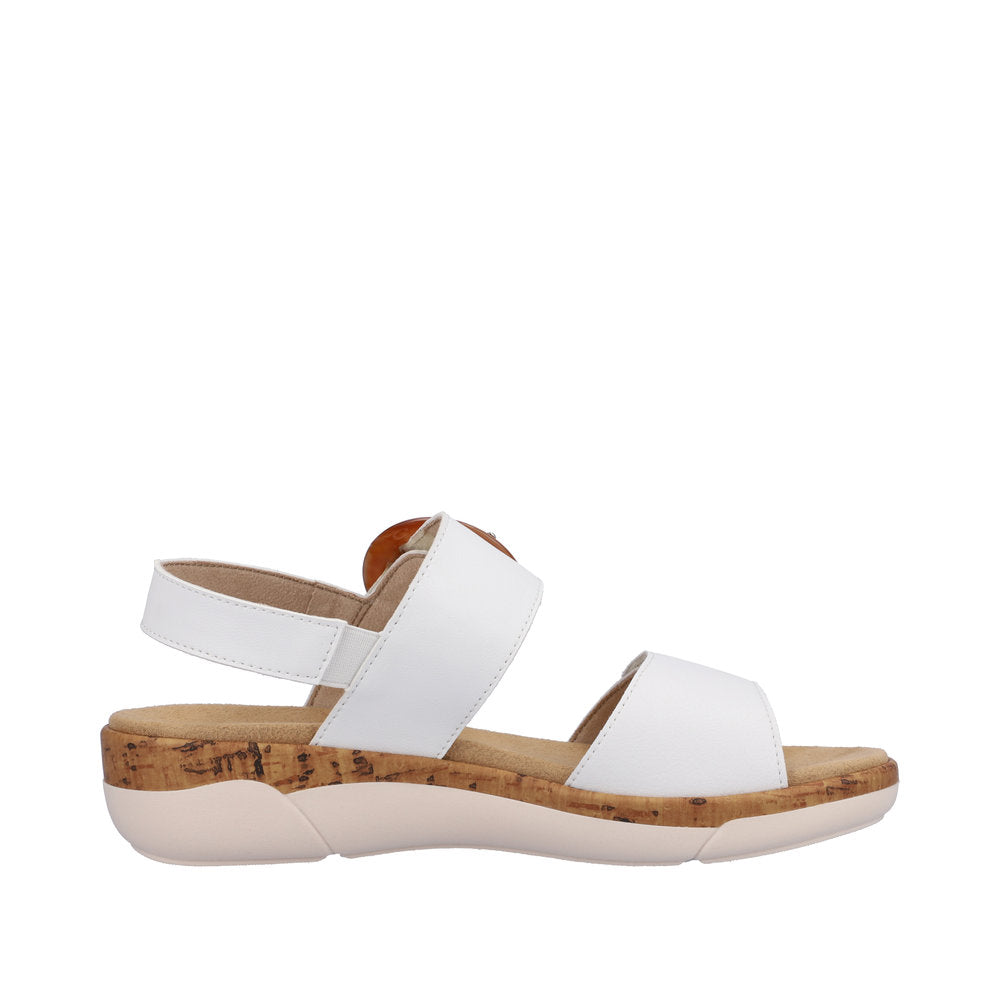 Remonte Women's Style R6853 Casual Sandal - White mkGSpcRy
