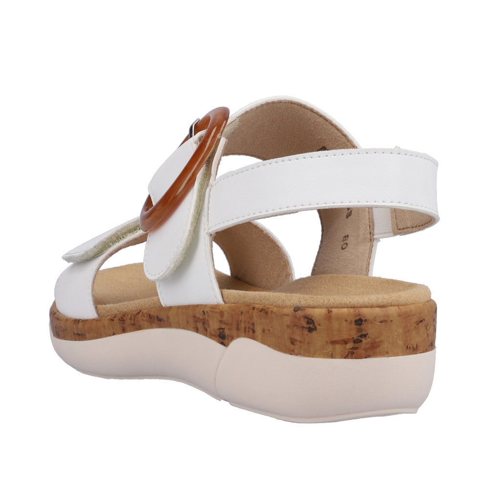 Remonte Women's Style R6853 Casual Sandal - White mkGSpcRy