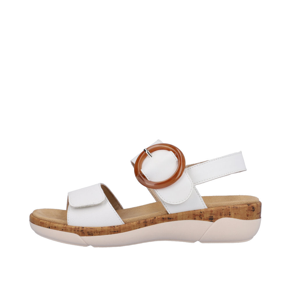Remonte Women's Style R6853 Casual Sandal - White mkGSpcRy