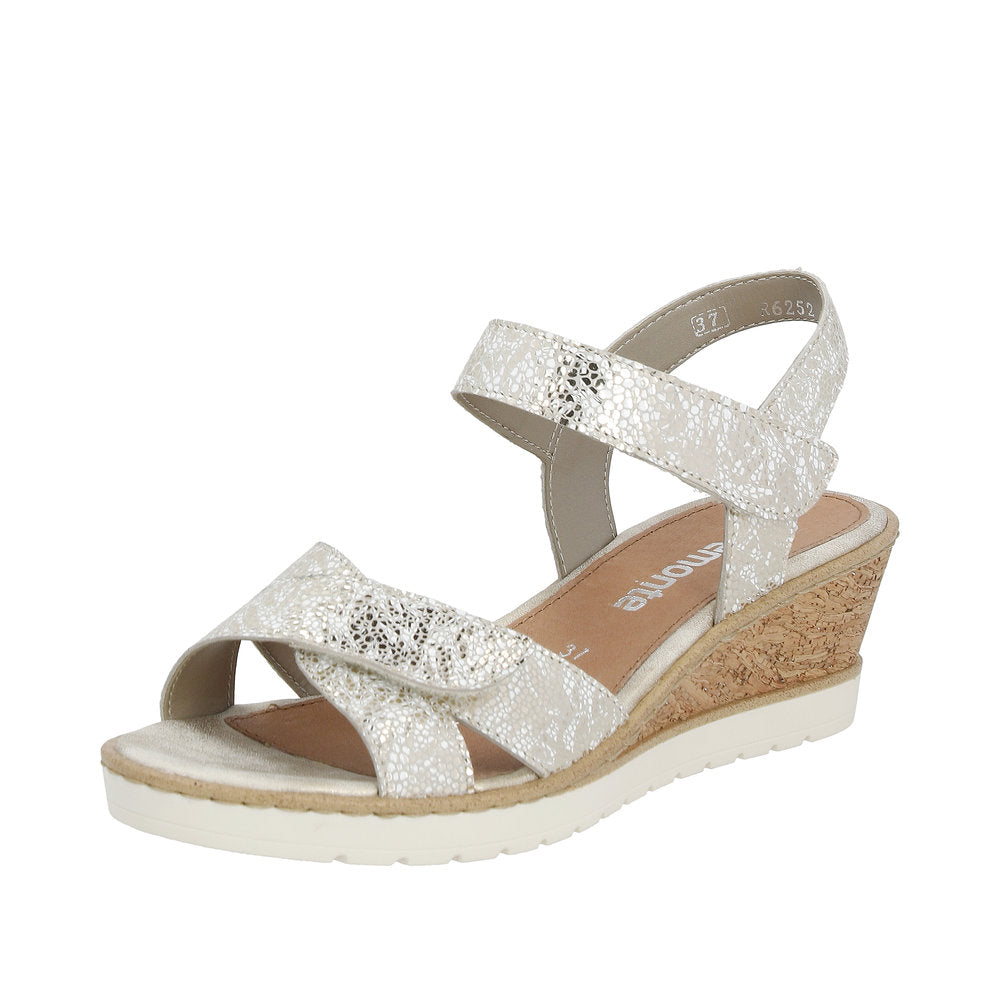 Remonte Women's Style R6252 Dress Sandal - Gold
