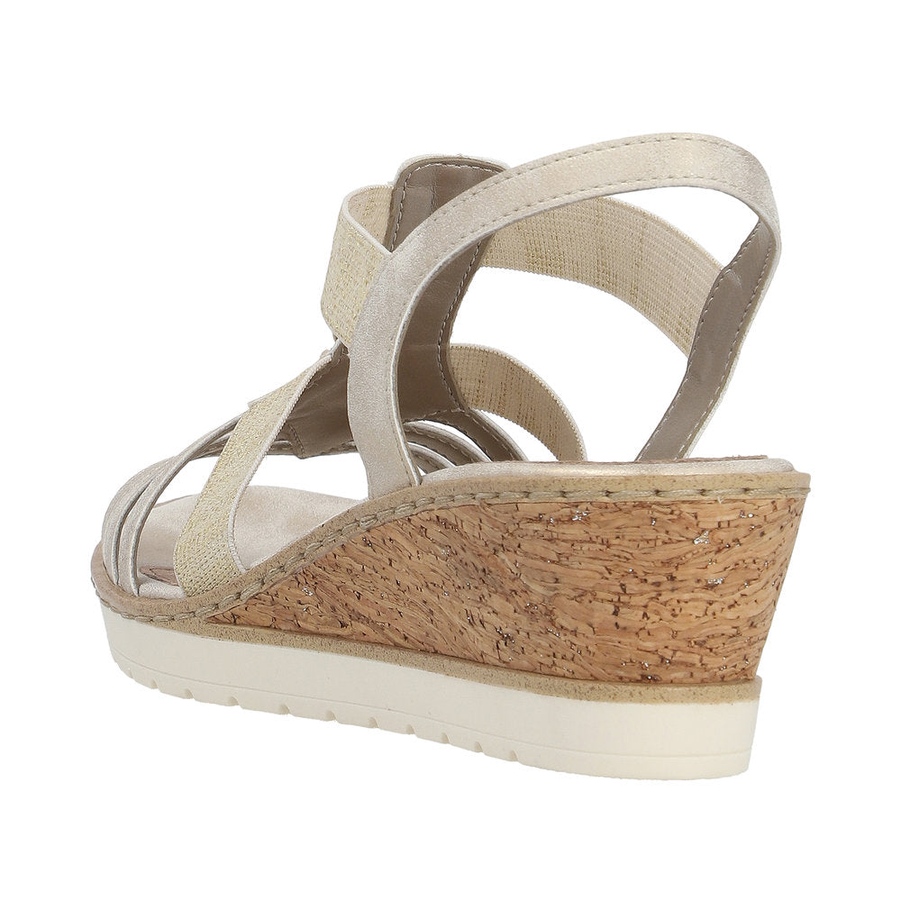 Remonte Women's Style R6264 Dress Sandal - Gold YSZ4mEu1
