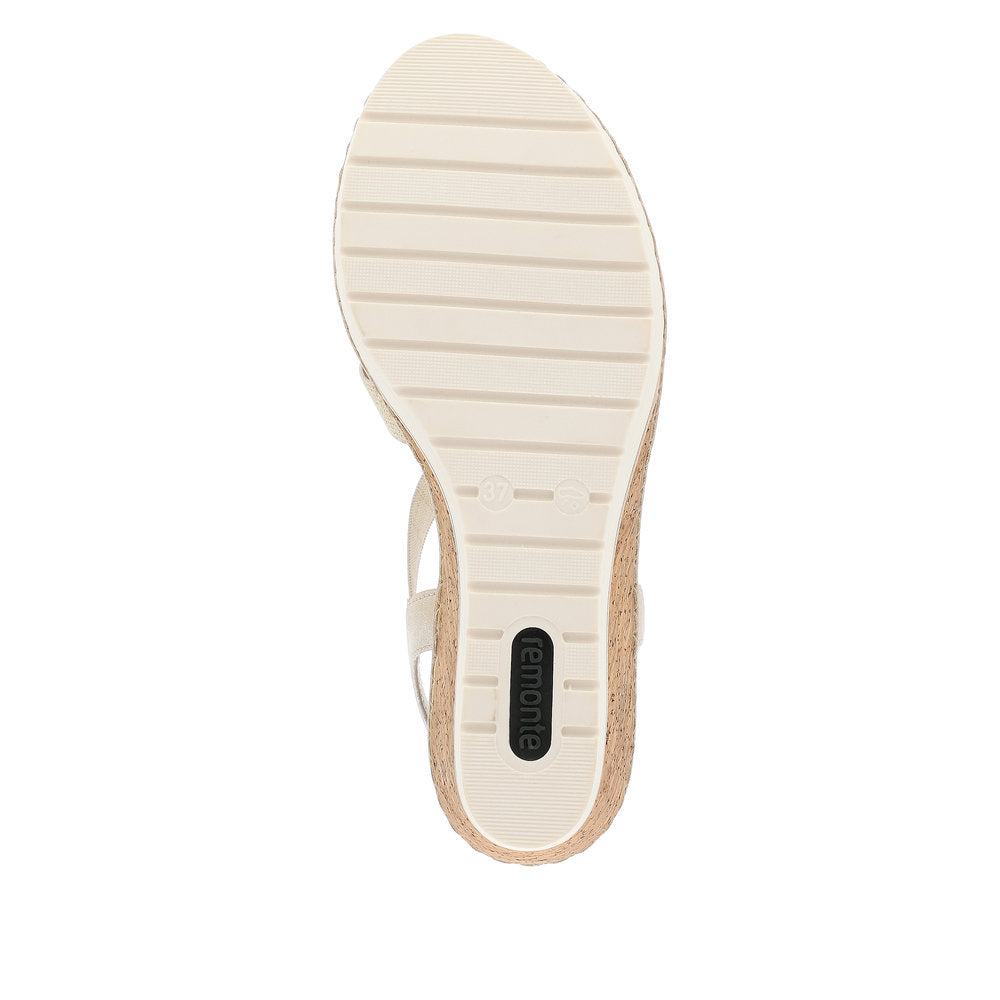 Remonte Women's Style R6264 Dress Sandal - Gold YSZ4mEu1