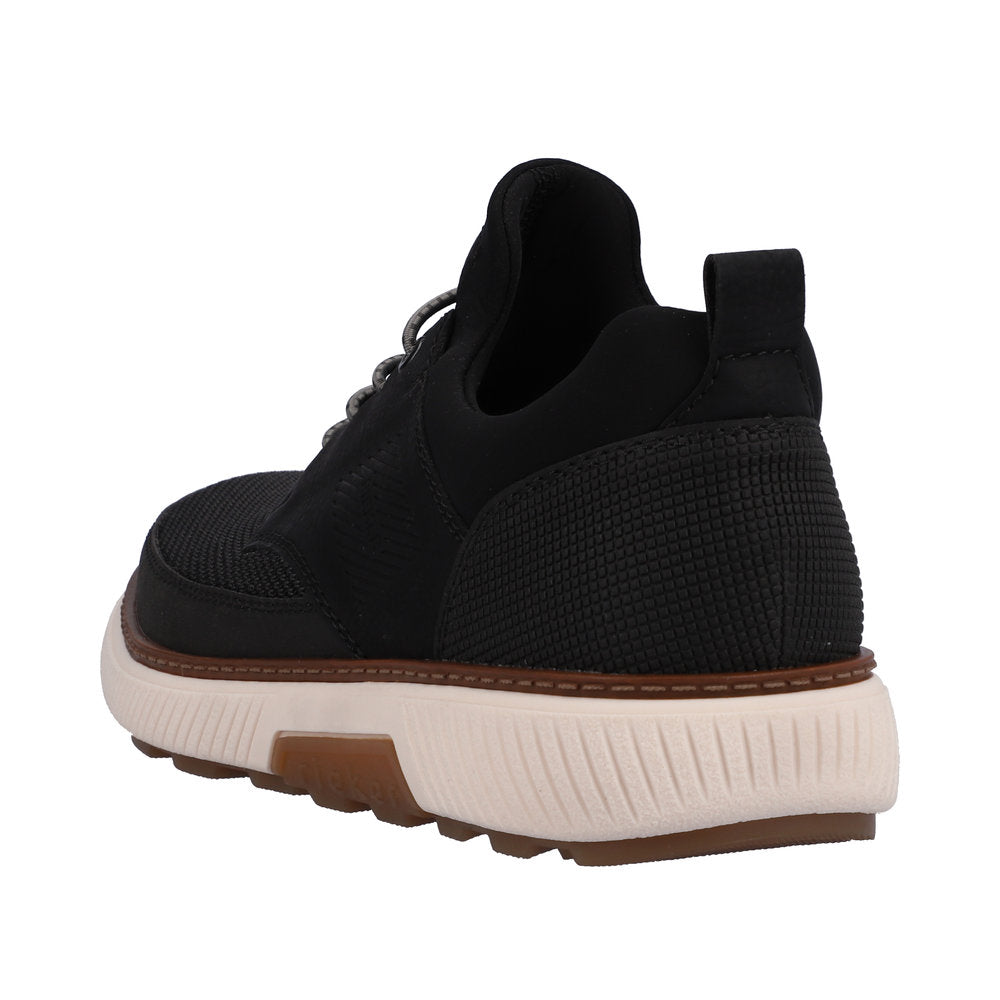 Rieker Men's Style B3354 Athletic Slip-On - Black MWpSGBfT