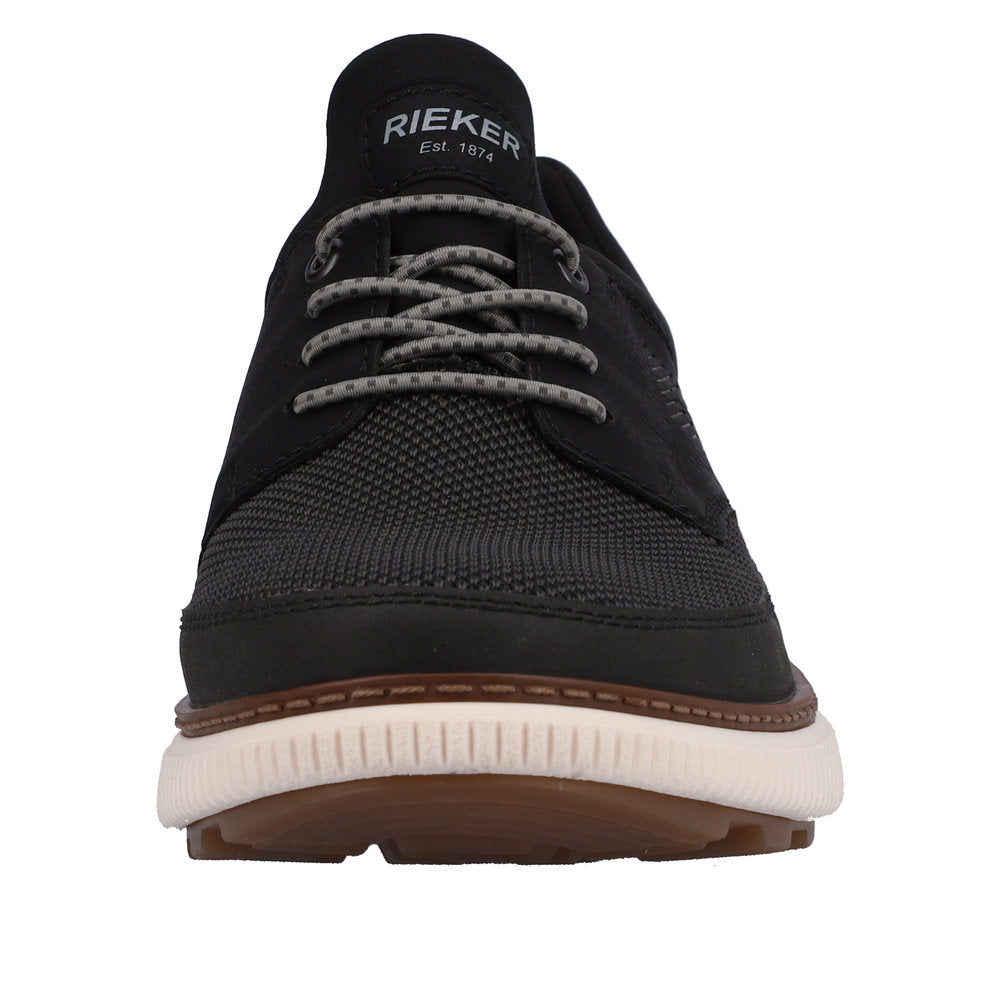 Rieker Men's Style B3354 Athletic Slip-On - Black MWpSGBfT