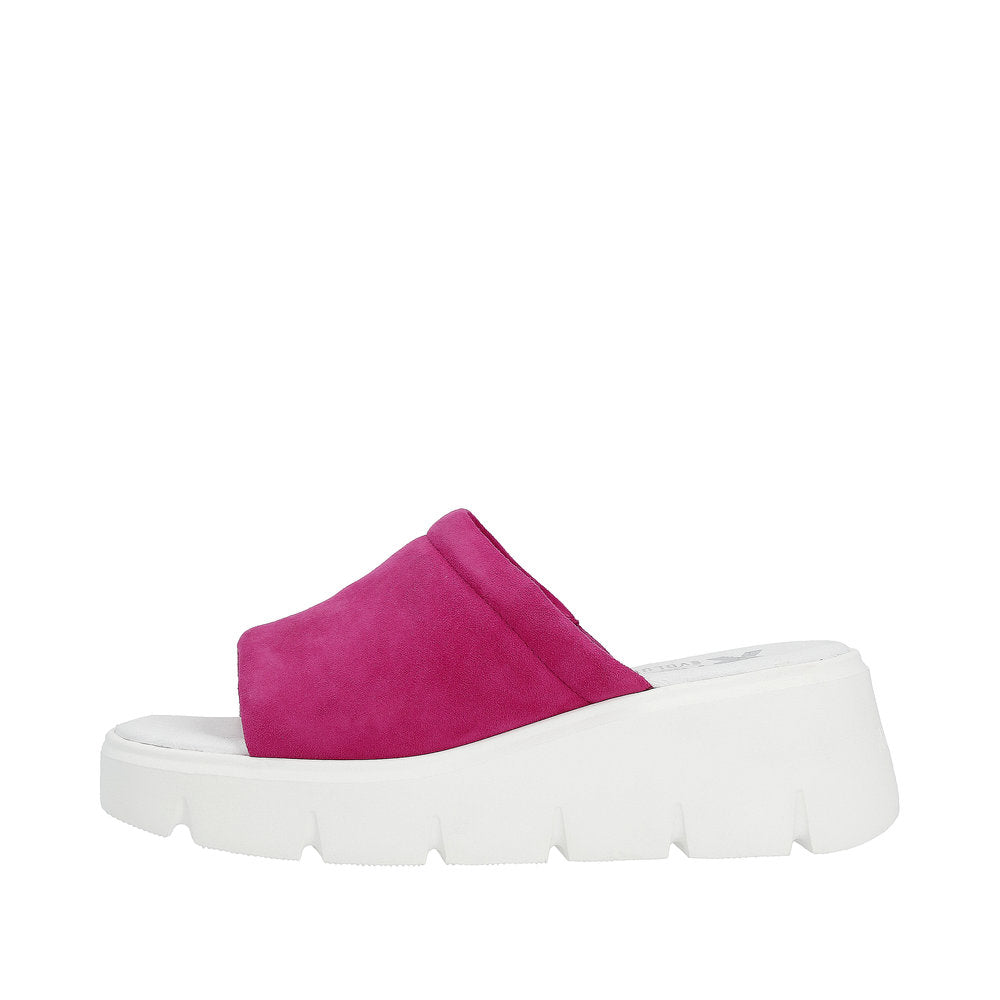 Rieker Evolution Women's Style W1551 Casual Mule - Pink GsxaxiB0