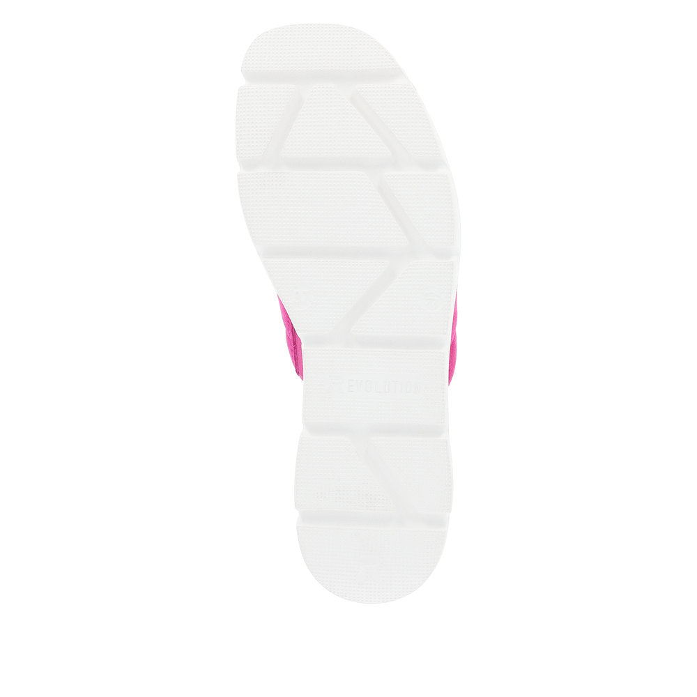 Rieker Evolution Women's Style W1551 Casual Mule - Pink GsxaxiB0
