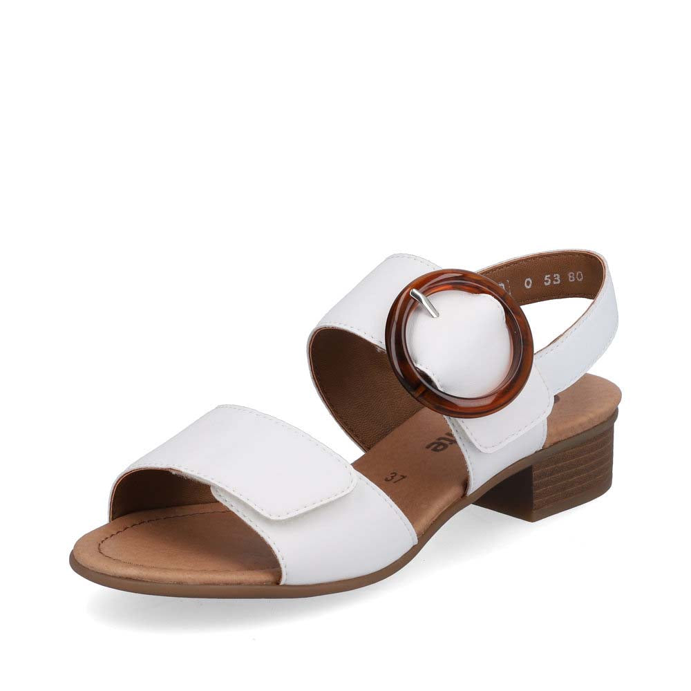 Remonte Women's Style D0P53 Dress Sandal - White