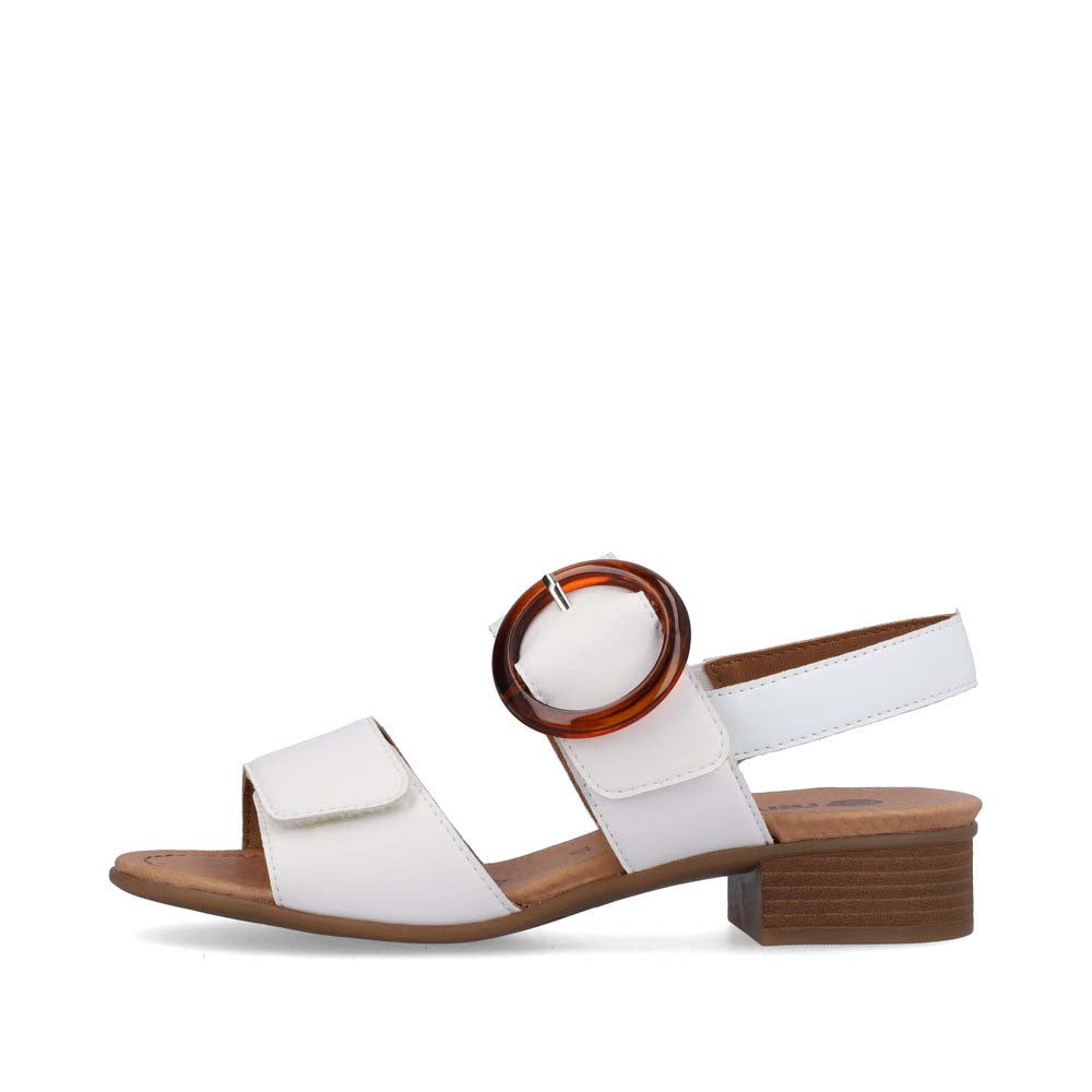 Remonte Women's Style D0P53 Dress Sandal - White 0amdL8O5