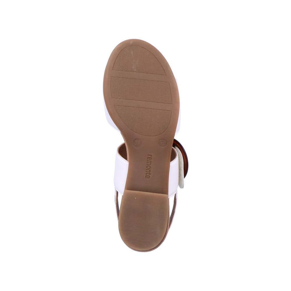 Remonte Women's Style D0P53 Dress Sandal - White 0amdL8O5