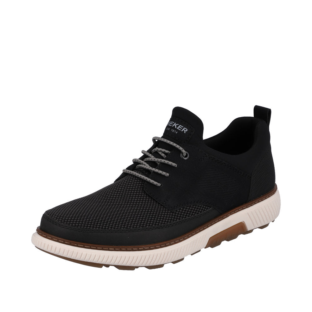 Rieker Men's Style B3354 Athletic Slip-On - Black