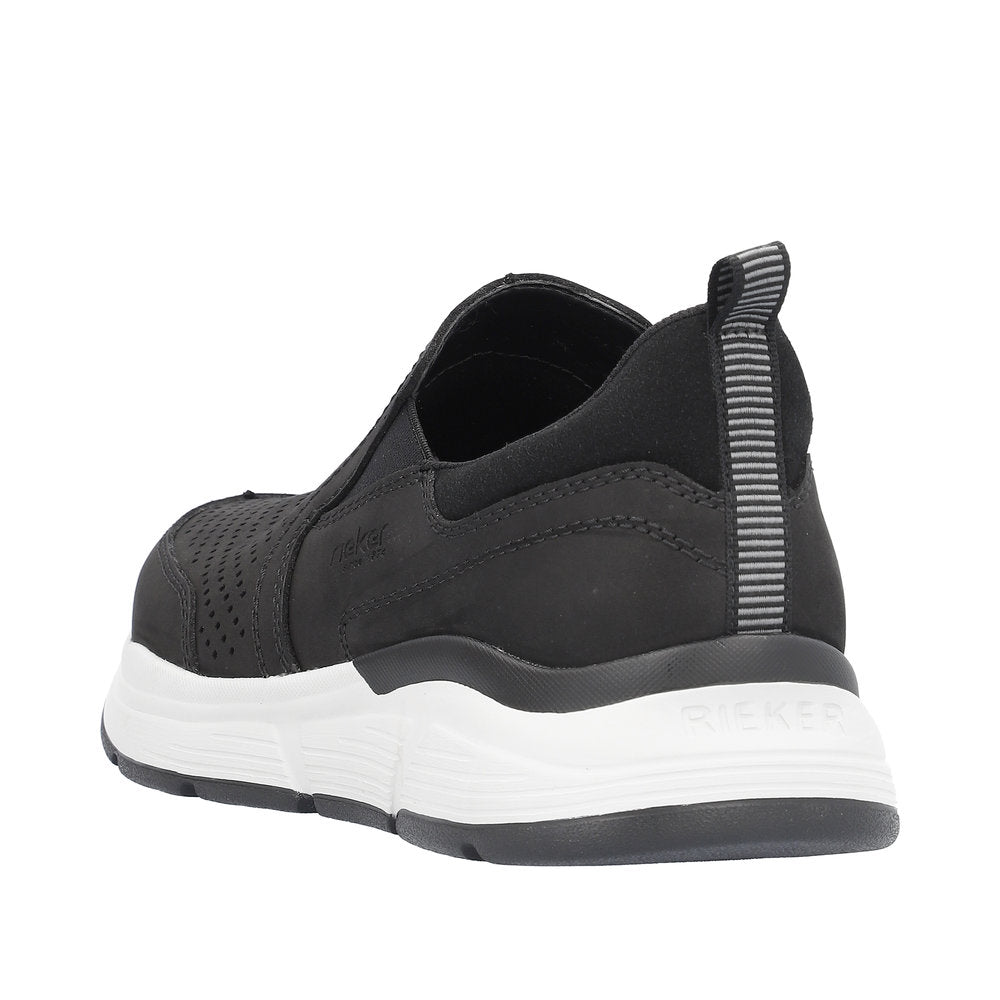 Rieker Men's Style B5062 Casual Slip-On - Black z0DFUjWQ