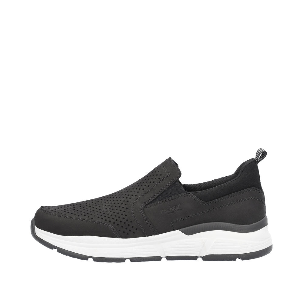 Rieker Men's Style B5062 Casual Slip-On - Black z0DFUjWQ