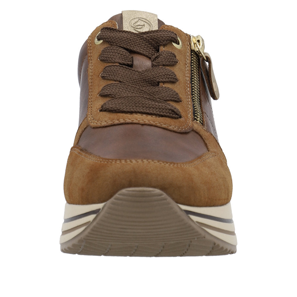 Remonte Leather Women's D1316 - Brown Combination Xnass31w