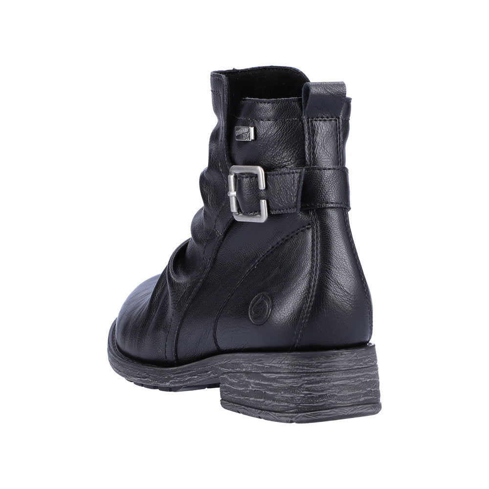 Remonte Synthetic Material Women's Mid Height D8082 Mid-Height Boots - Black DnH9VrsD