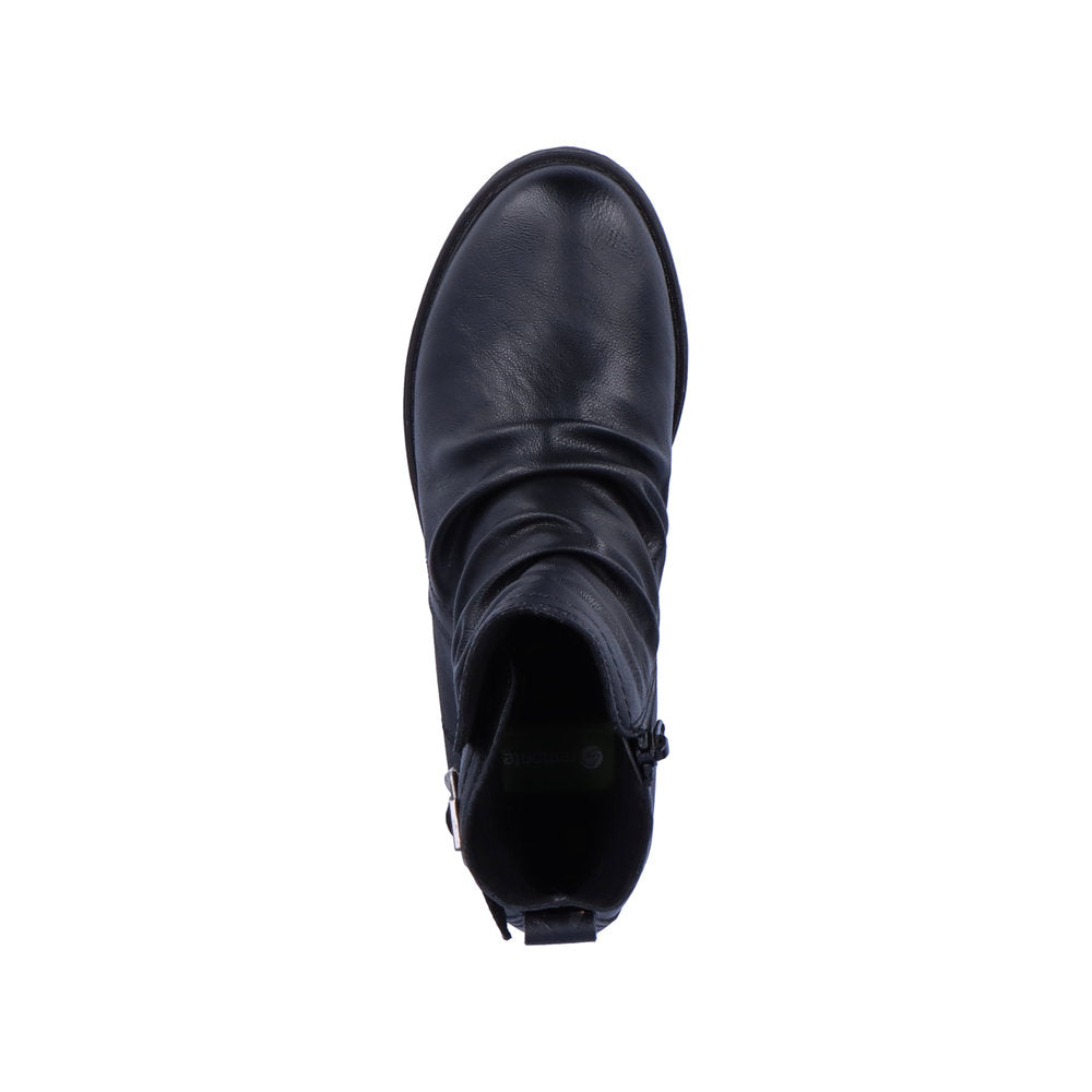 Remonte Synthetic Material Women's Mid Height D8082 Mid-Height Boots - Black DnH9VrsD