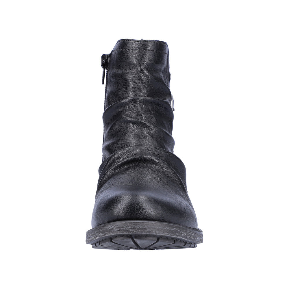 Remonte Synthetic Material Women's Mid Height D8082 Mid-Height Boots - Black DnH9VrsD