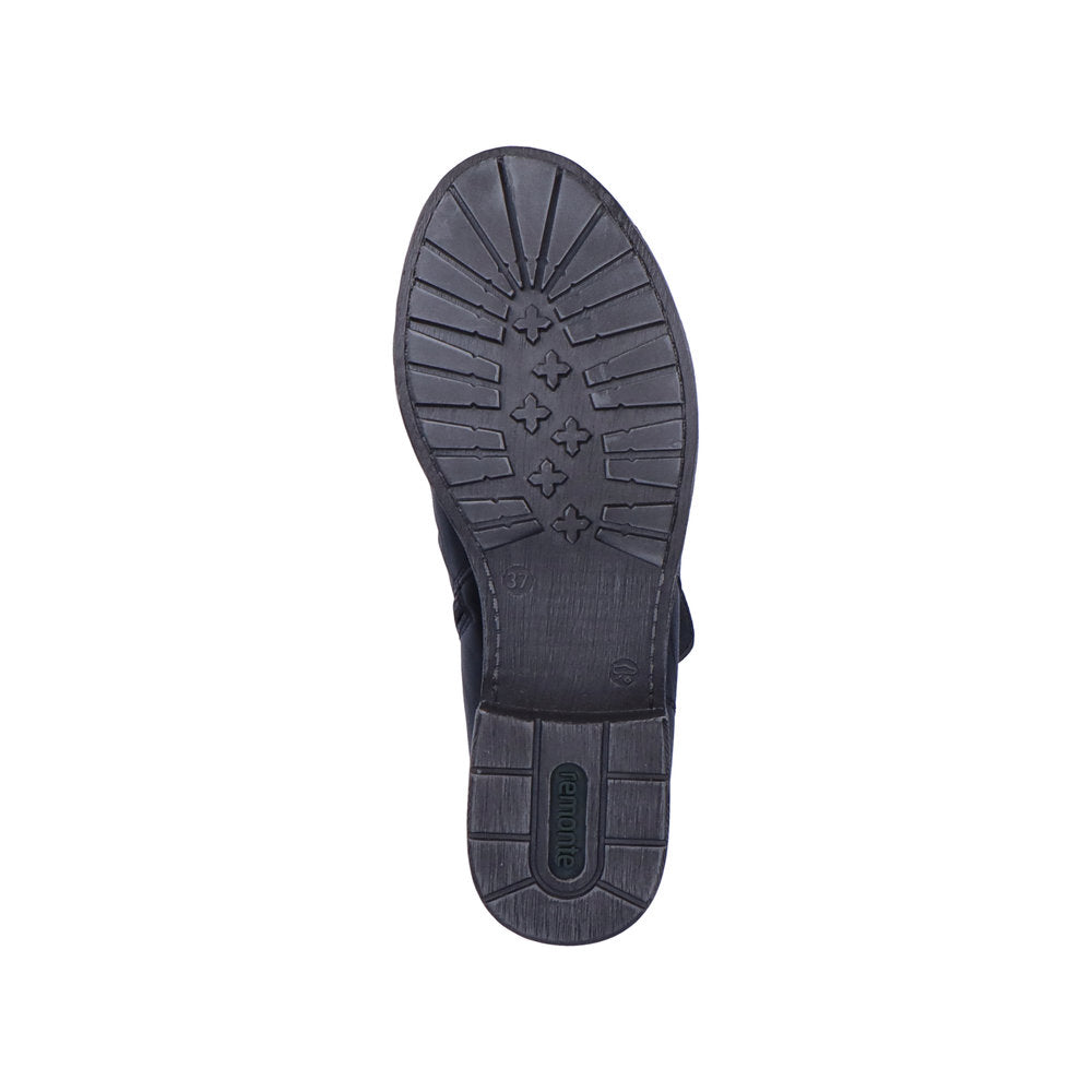 Remonte Synthetic Material Women's Mid Height D8082 Mid-Height Boots - Black DnH9VrsD