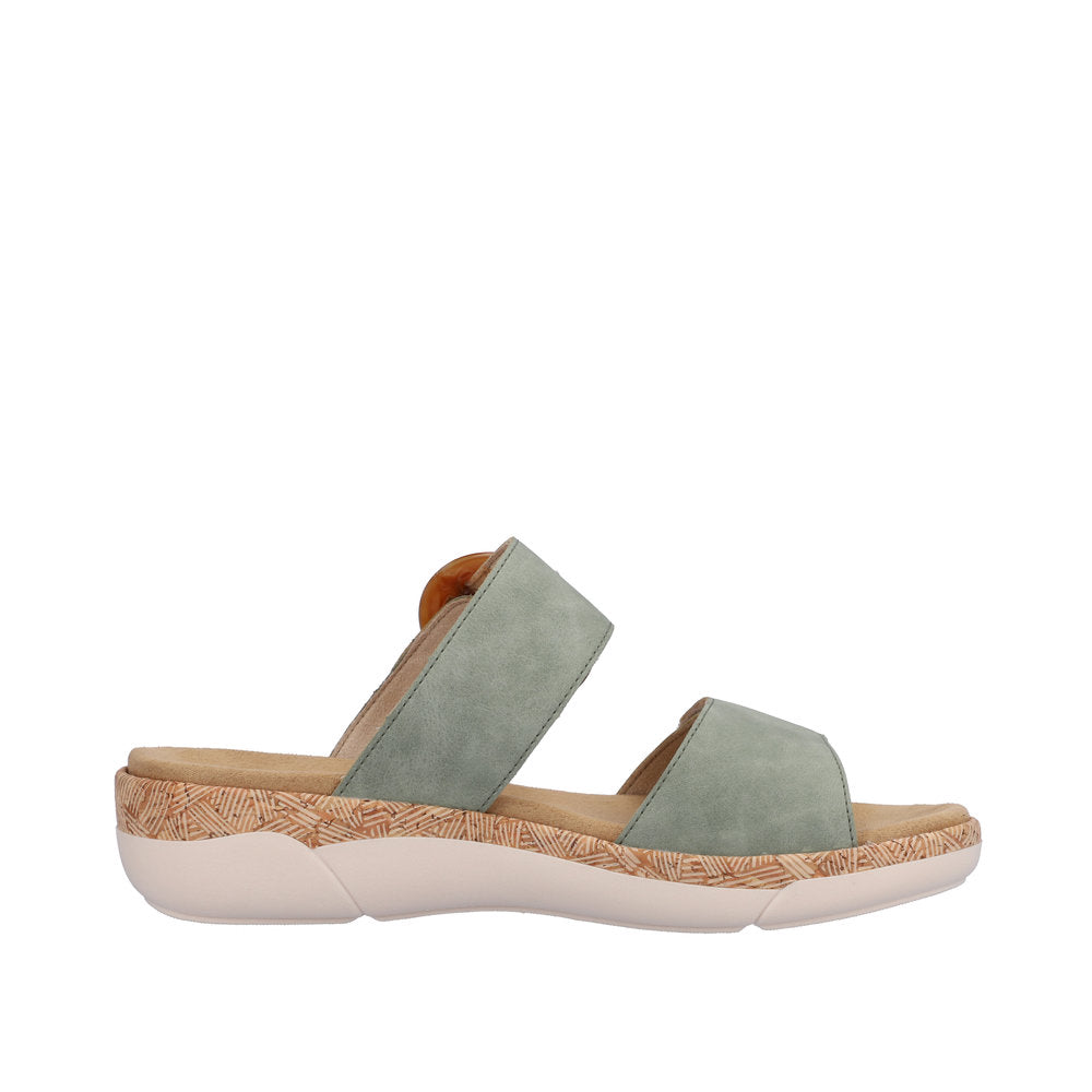 Remonte Women's Style R6858 Casual Mule - Green 1whx03aG