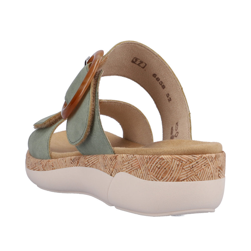 Remonte Women's Style R6858 Casual Mule - Green 1whx03aG