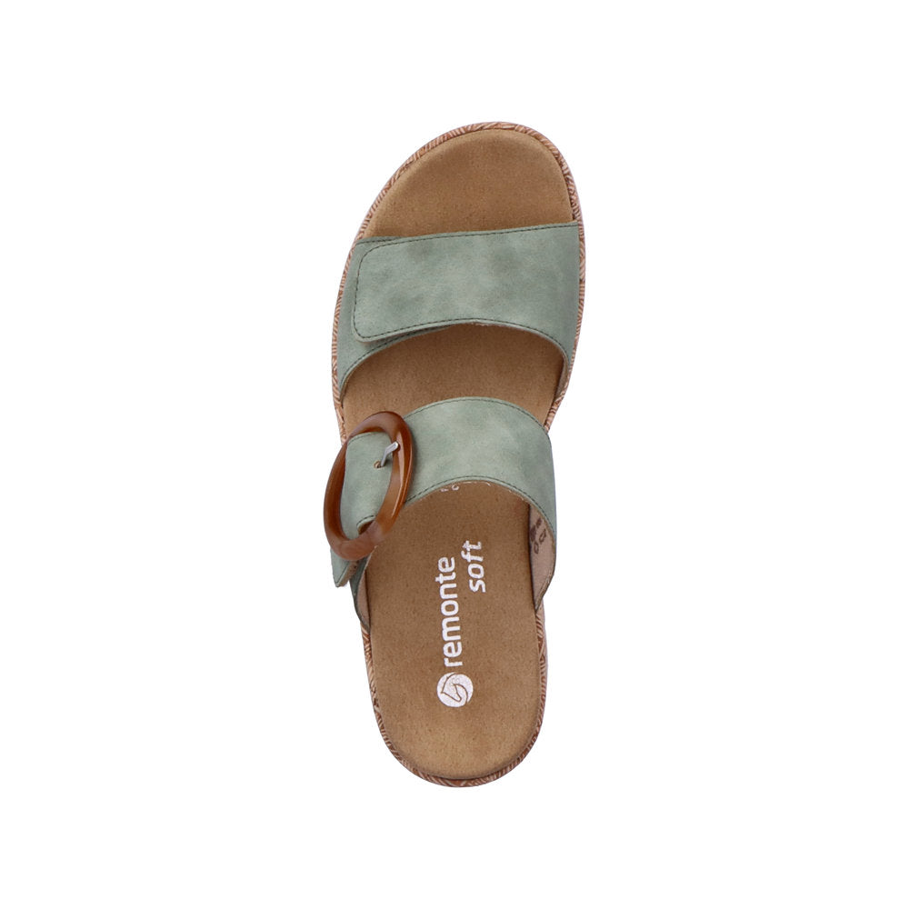 Remonte Women's Style R6858 Casual Mule - Green 1whx03aG