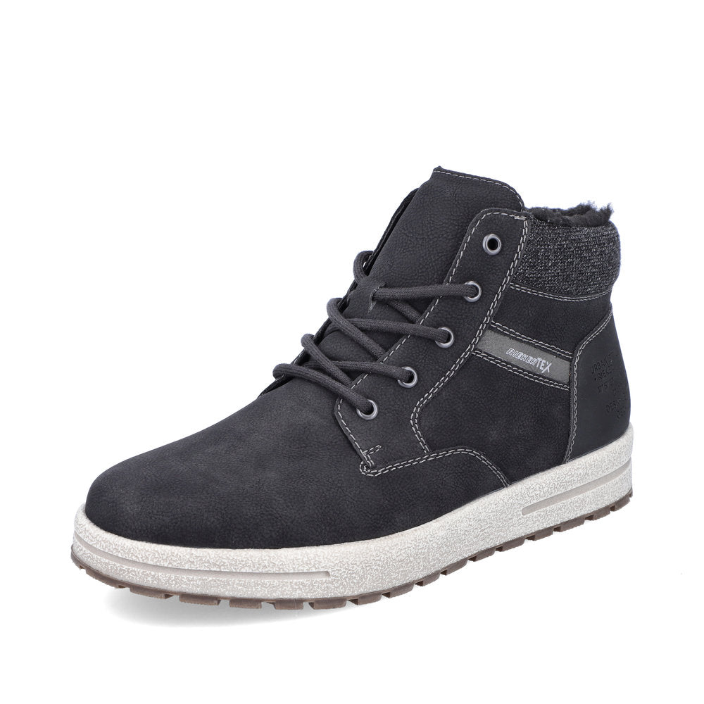 Rieker Synthetic Material Men's 30741 Ankle Boots - Black