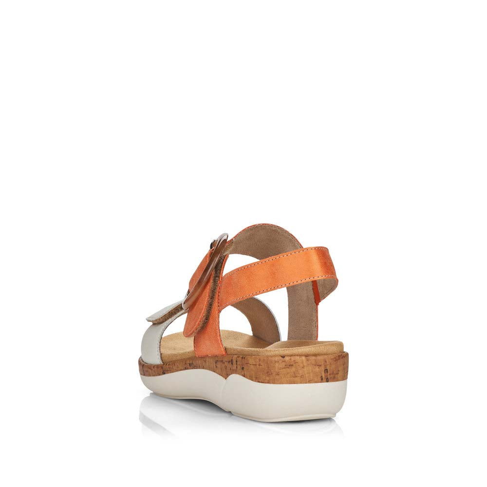 Remonte Women's Style R6853 Casual Sandal - Orange ktg9bRTg