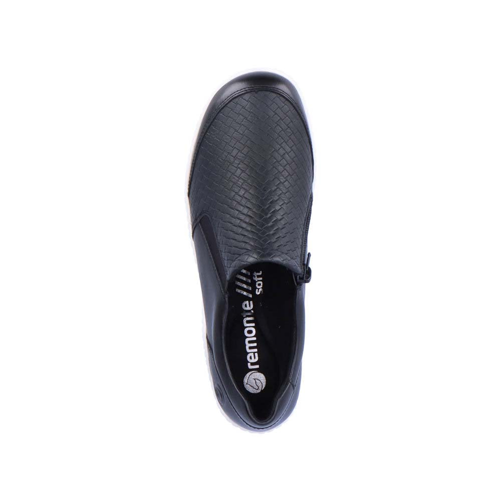 Remonte Women's Style R1433 Casual Zipper - Black SPIU9tns