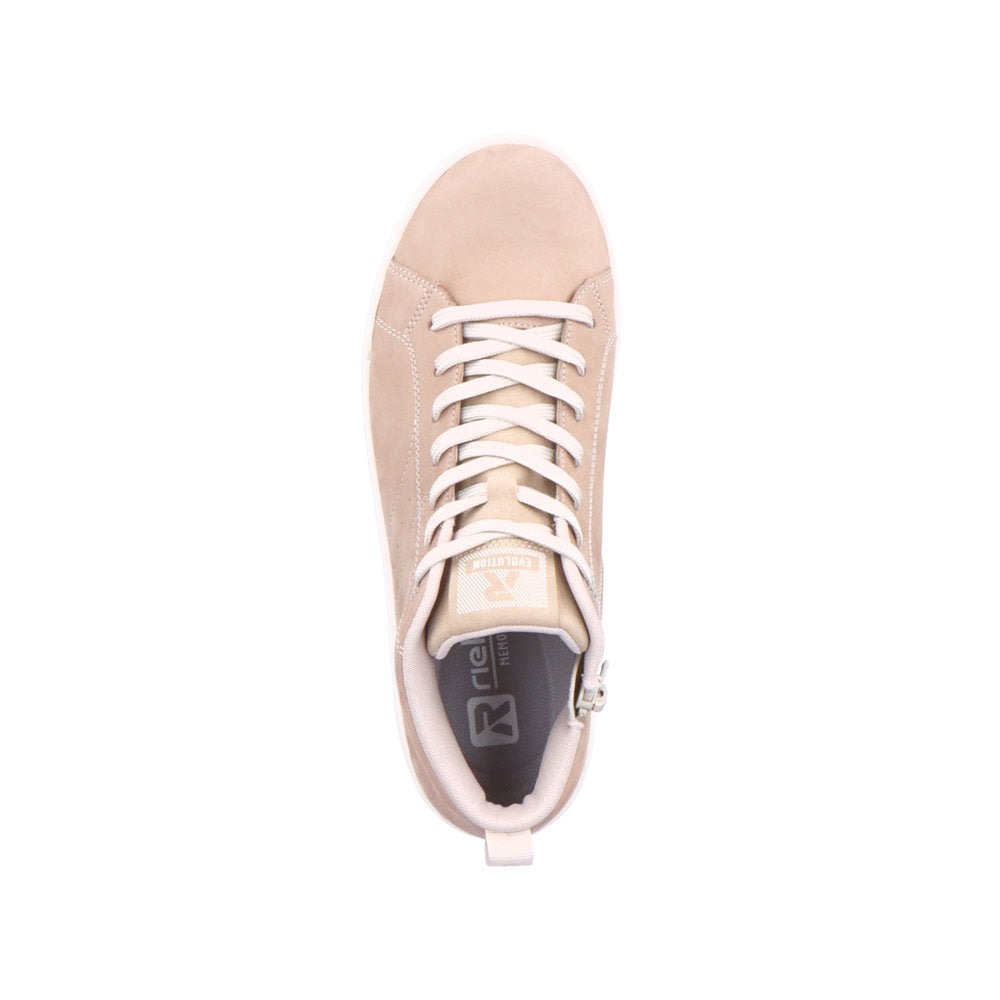 Rieker Evolution Leather Women's 41907 - Beige 3wqYhhYF