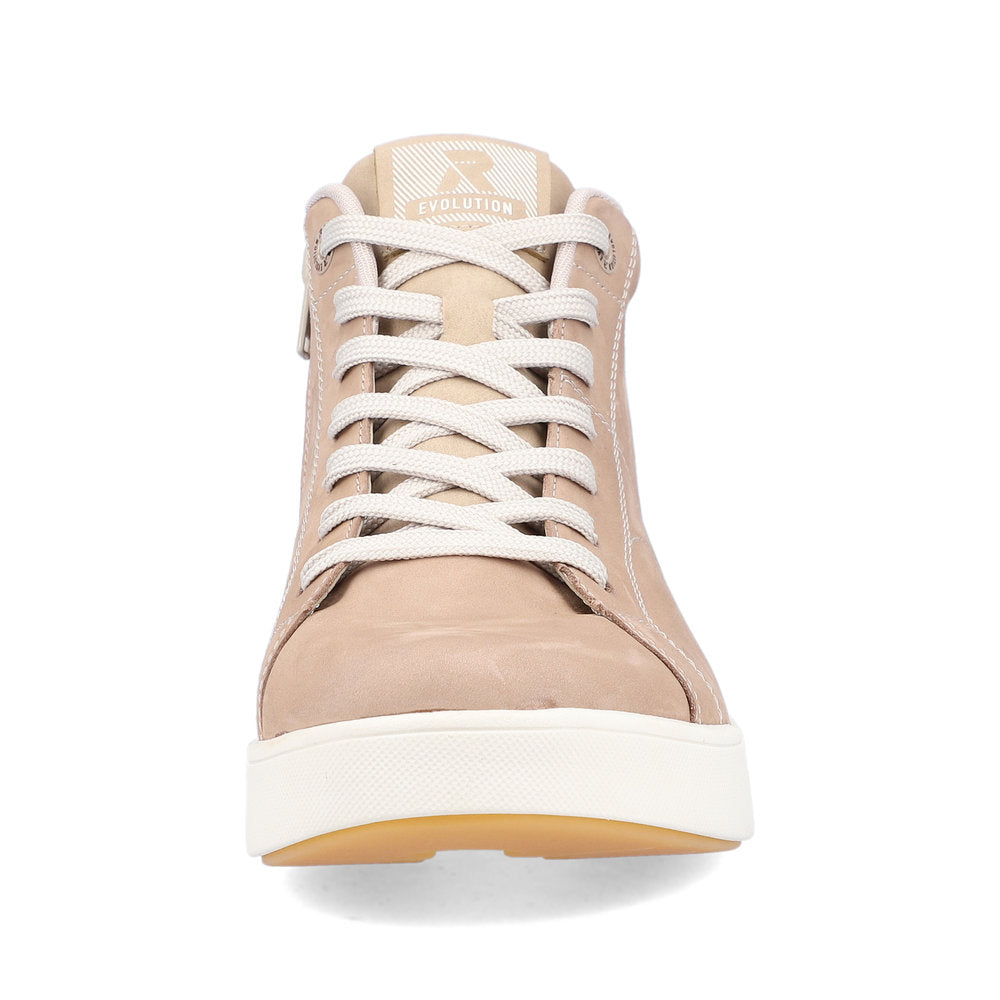 Rieker Evolution Leather Women's 41907 - Beige 3wqYhhYF