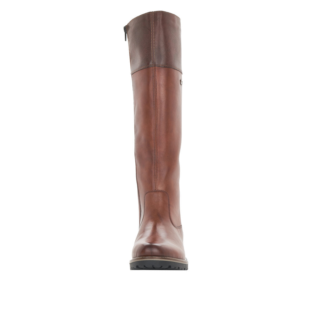 Remonte Leather Women's' Tall R6581 Tall Boots - Brown cfHoUFQk