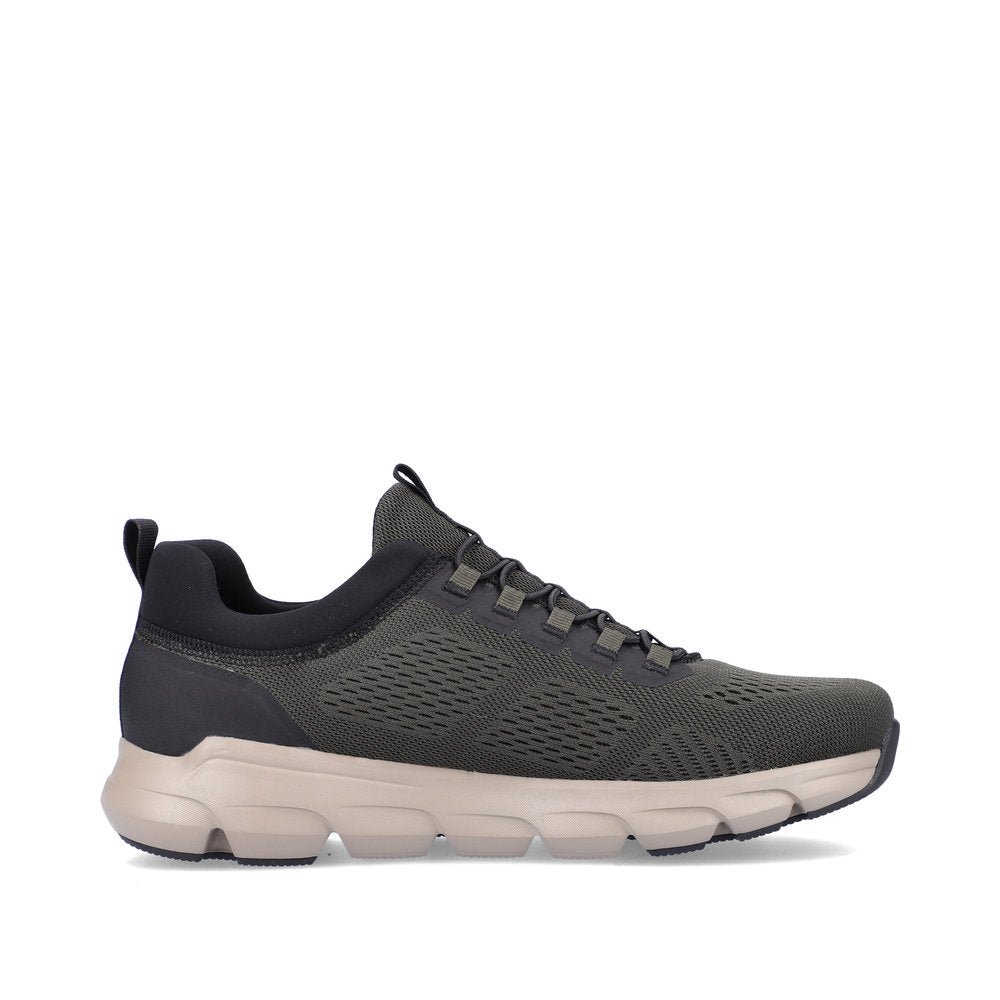 Rieker Evolution Textile Men's 07805 Athleisure Shoes - Green T8Gcfy3P