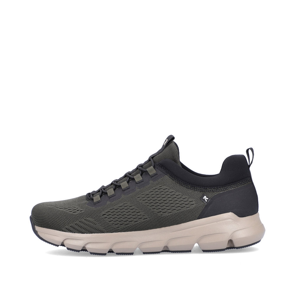 Rieker Evolution Textile Men's 07805 Athleisure Shoes - Green T8Gcfy3P